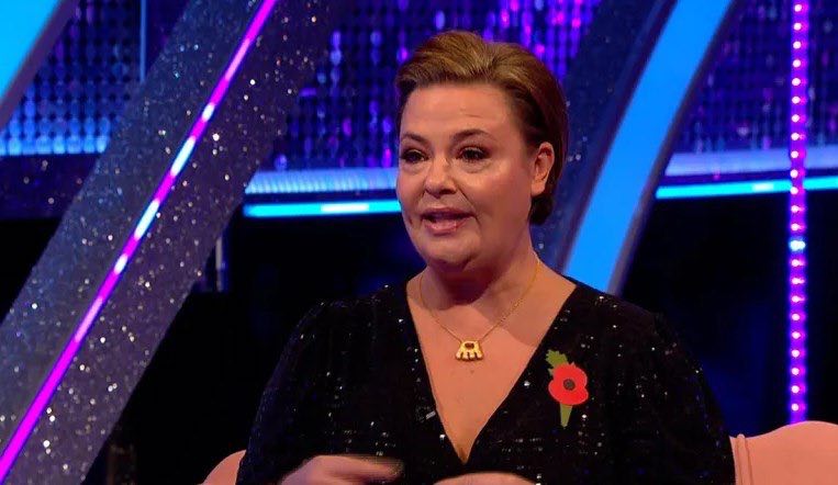 Lisa Armstrong at Strictly It Takes Two in early November 2024