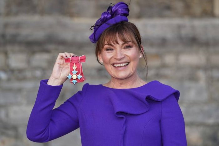 In 2020, Lorraine Kelly was awarded a Commander of the Order of the British Empire